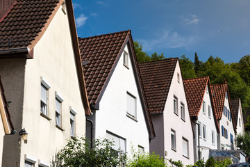 German Neighborhood Residential Homes Architecture European Traditional Culture Houses Buildings