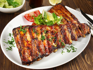 Spare Ribs - gegrillt