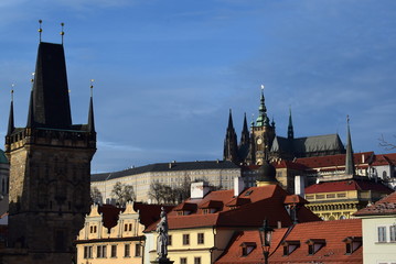 Fototapeta premium Saint-Guy Cathedral, Prague, Czech Republic