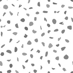 1240227 seamless pattern with dots, uneven, irregular circles, spots, vector