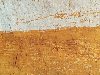 Old wall texture with traces of paint and plaster