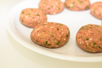 Fleisch auf dem Teller