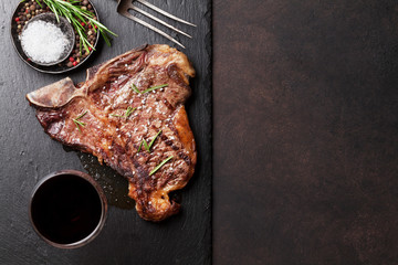 T-bone steak
