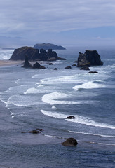 Northwest coast - Bandon beach, Oregon