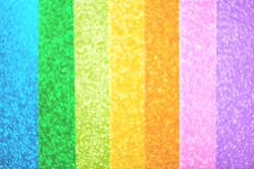 abstract blurred rainbow light glitter, festive background