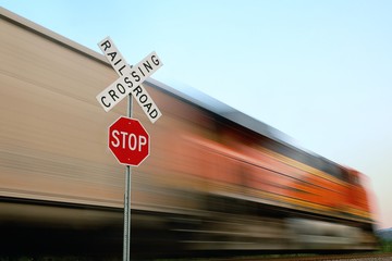 Railroad Crossing - 166131971