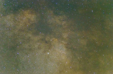 closeup milky way on a starry sky background