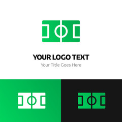 Stadium logo template. Logo branding for your new corporate company. File can be use vector eps and image jpg formats