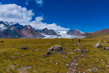 Trekking in der Mongolei Altai Tavan Bogd
