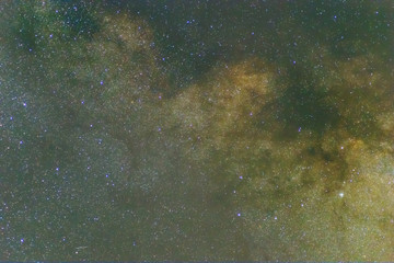 closeup milky way on a starry sky background