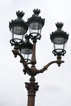 Paris steet lamp