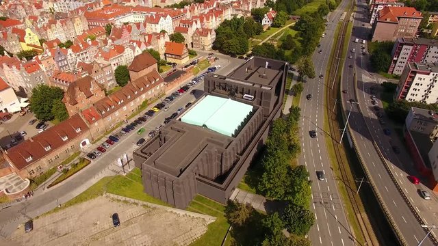 Gdansk Shakespeare Theatre, top view