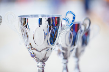 Silver сup for winners