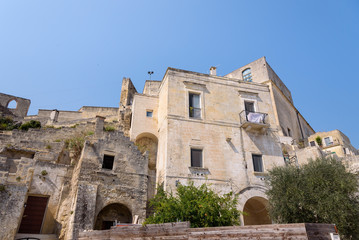 Fototapeta na wymiar Architecture of Sassi of Matera