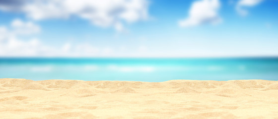 Schöner Strand - Urlaub Konzept