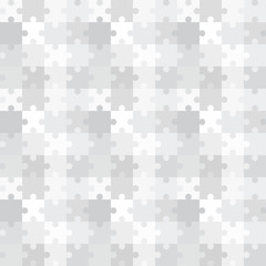 Puzzle vector seamless pattern 2