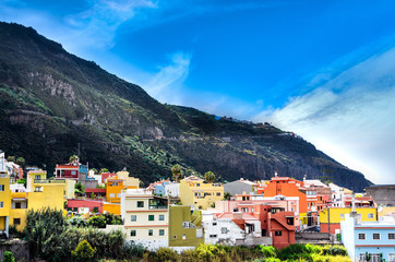 Die Ortschaft Cruz Santa auf Teneriffa