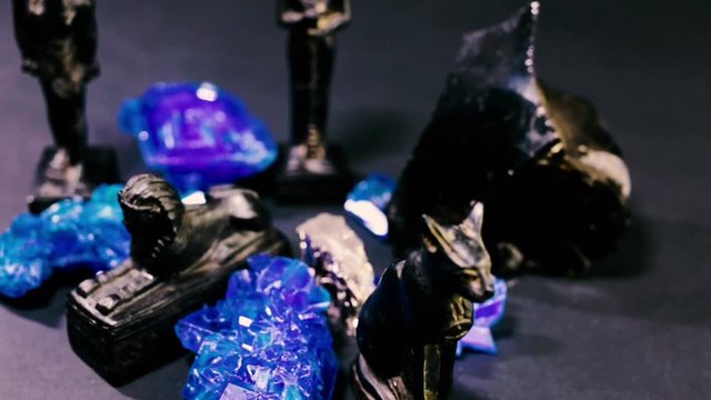 Replica of ancient Egyptians manufacts