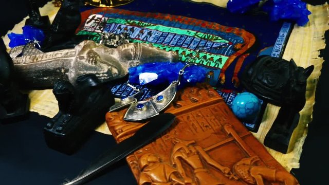 Egyptian tales, manufacts from nilo