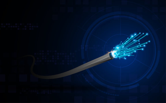 connection line on networking telecommunication concept background