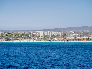 Fototapeta na wymiar Shoreline of Loas Cabos, Baja California