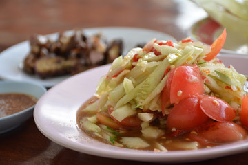 cucumber Som Tum