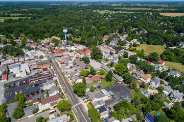 Aerial photo Woodstown New Jersey