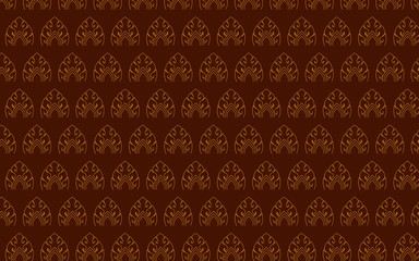 Thai pattern vector abstract  background culture design.