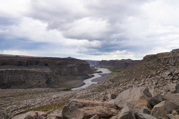 Dettifoss in Northeast Iceland.
