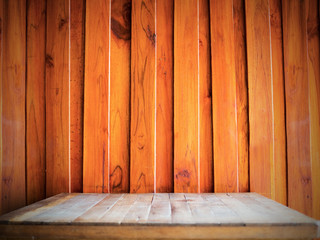 Vintage nature wooden table stand