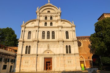Fototapeta na wymiar San Zaccaria Church in Venice Italy.