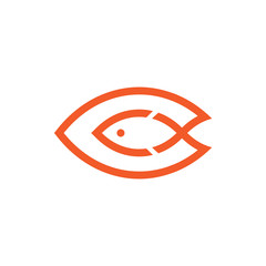 fish logo design 