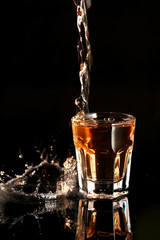 A drink or beverage is a liquid intended for human consumption. In addition to their basic function of satisfying thirst, drinks play important roles in human culture