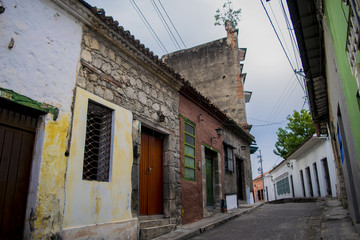 Fototapeta na wymiar Calle en Honda, Tolima ( COLOMBIA)