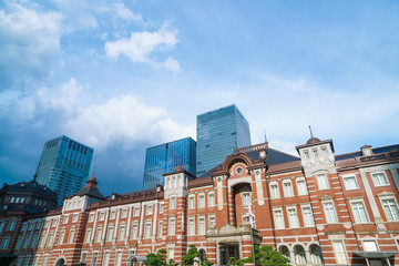 Fototapeta na wymiar 東京駅・丸の内駅舎