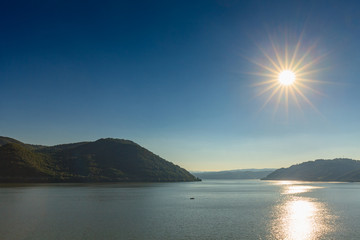 Danube river in Romania