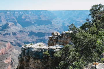 Grand Canyon National Park, South Rim, Arizona. Deep Gorge