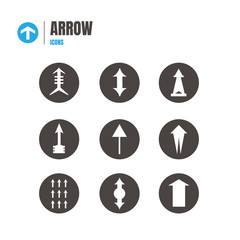 arrow icon set. Illustration Vector . symbol on white background. logo