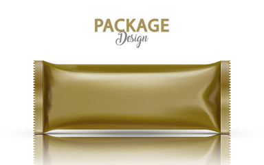 Blank foil package design