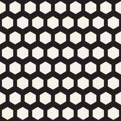 Vector seamless pattern. Modern geometric lattice texture. Repeating background grid