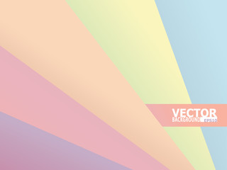 Obraz premium Inclined lines abstract vector background. sweet pastel color