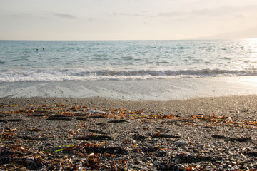 Little bay of Fiumicello on Maratea's coast
