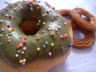 matcha donut