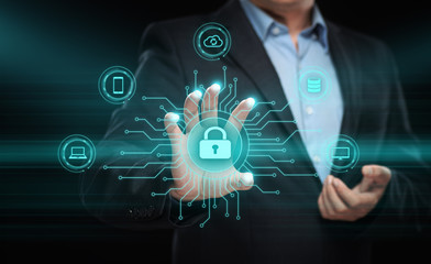 Data protection Cyber Security Privacy Business Internet Technology Concept