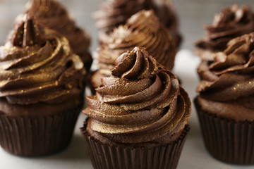 Tasty chocolate cupcakes
