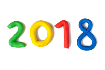 the layout of the figures for the next new year 01