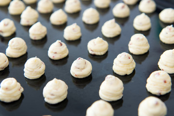 Making homemade cookies