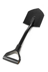 Shovel with a handle. Isolated