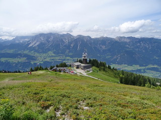 View from Planai, Schladming, Steiermark, Austria, Europe