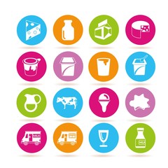 milk product icons